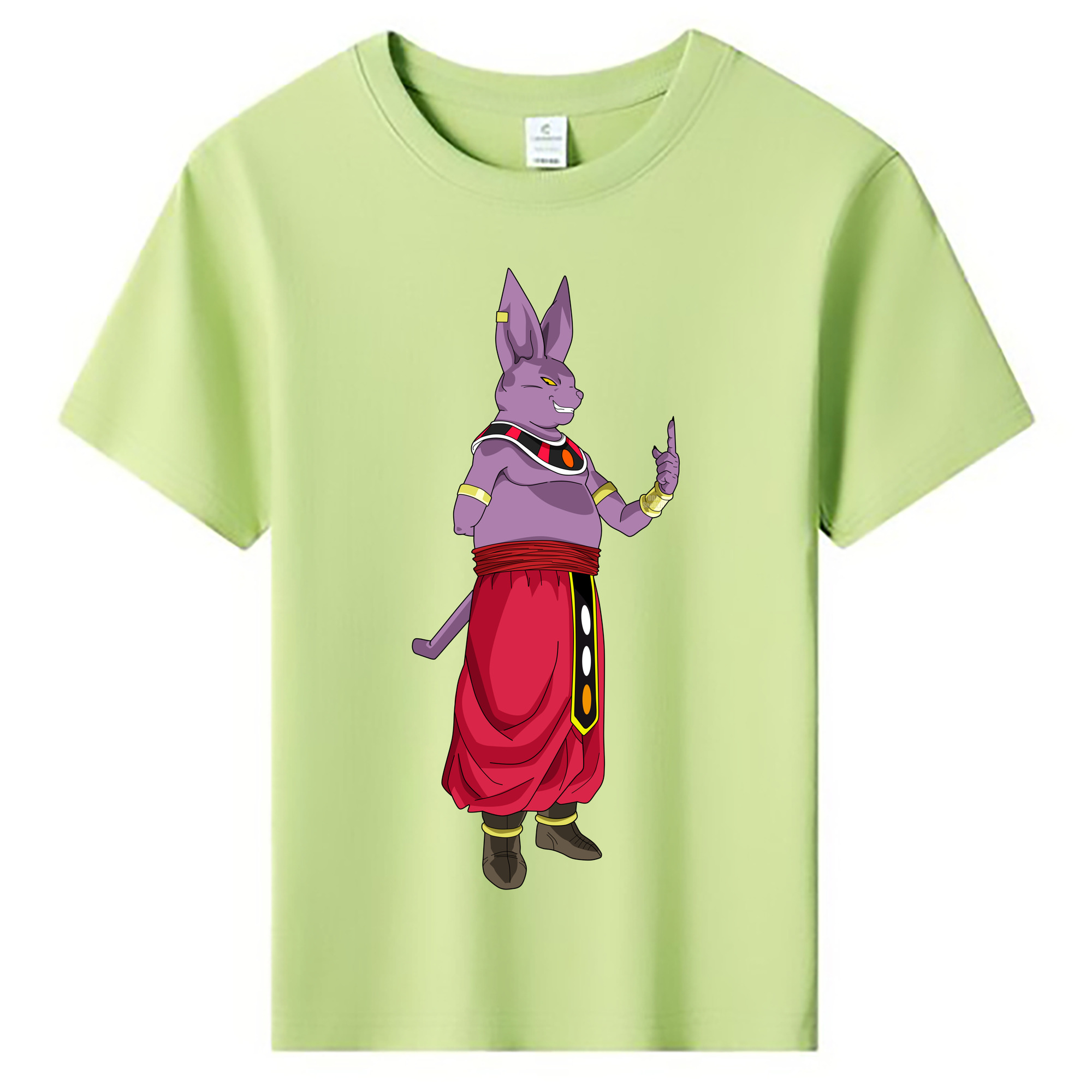 （画像用） ドラゴンボール シャンパ DRAGON BALL Champa 綿100％キッズTシャツ（フロントプリント）